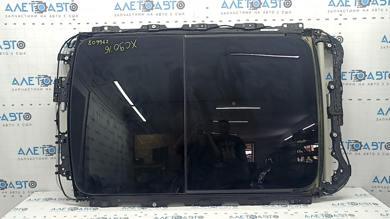 Ansamblu panoramic Volvo XC90 16-23 cortină gri, pentru curățare