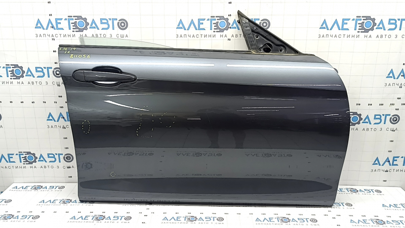 Дверь в сборе передняя правая BMW 4 F36 15-20 Gran Coupe, keyless, графит B39, вмятины, тычка