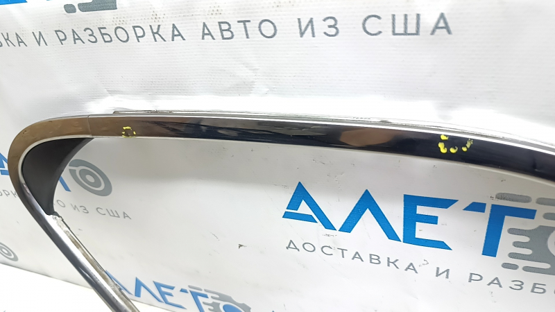 Молдинг двери верхний задний правый Toyota Camry v70 18-24 хром, тычки