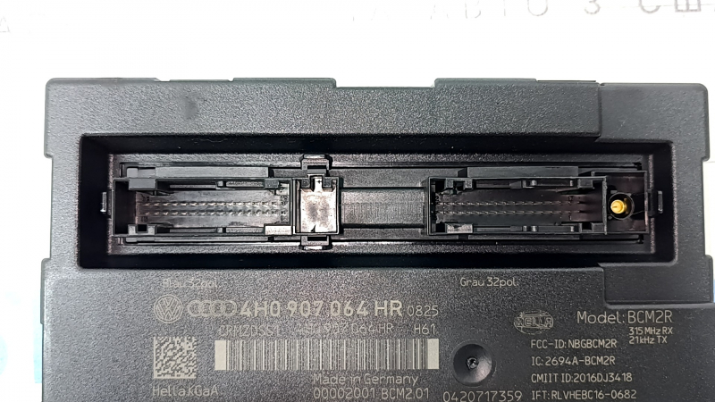 BCM Body Control Module Audi A6 C7 12-18