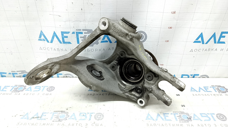 Цапфа со ступицей задняя левая Audi A6 C7 12-18 AWD микротрещины С/Б