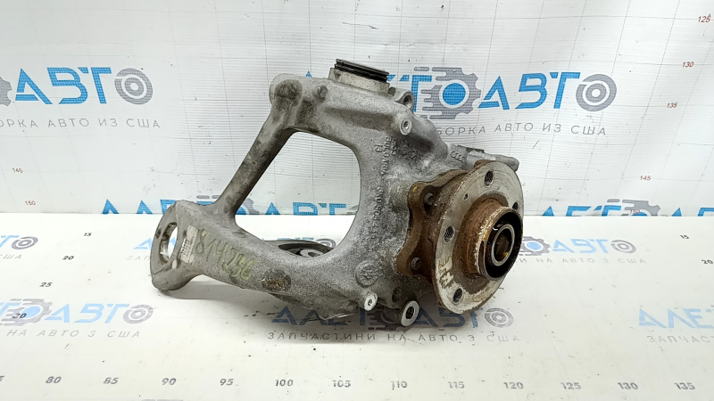 Цапфа со ступицей задняя правая Audi A6 C7 12-18 AWD микротрещины С/Б