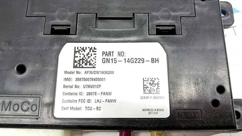 TELEMATICS MODULE Ford Ecosport 18-22