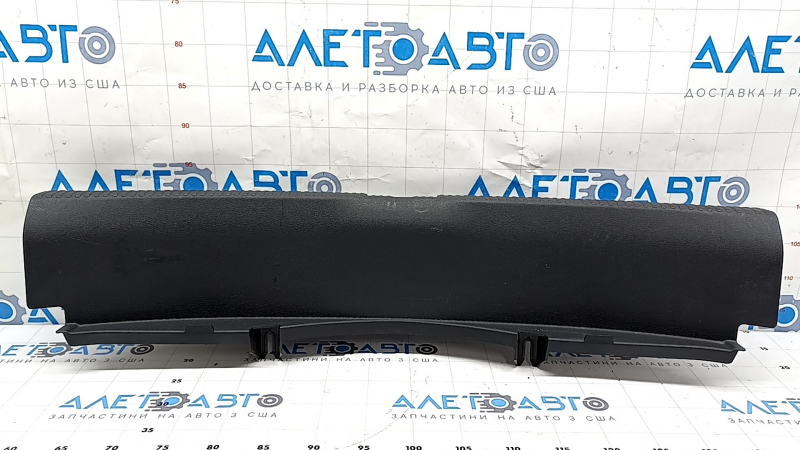 Накладка проема багажника Audi A4 B9 17-25 черная, царапины
