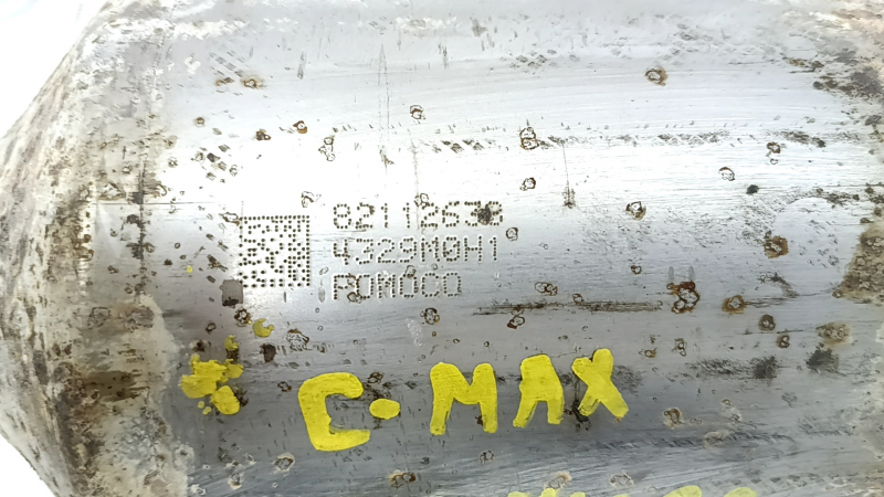 Катализатор задний Ford C-max MK2 13-18 срезанный, ржавый