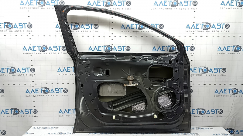 Дверь голая передняя левая Ford Fusion mk5 13-20 графит J7, вмятины