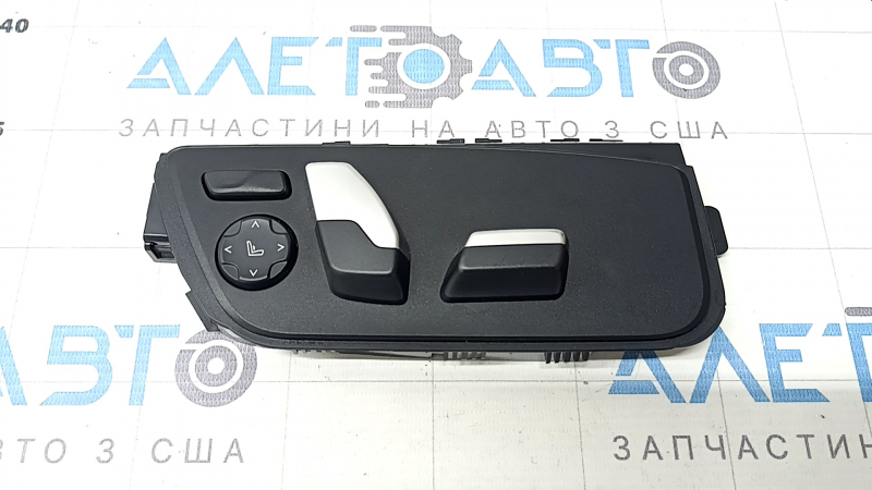 Управление пассажирским сидением BMW 5 G30 17-22 черное с хром