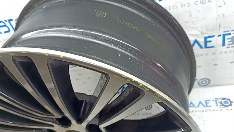 Диск колесный R18 8J ET:30 BMW 5 G30 17-23 серый, бордюрка