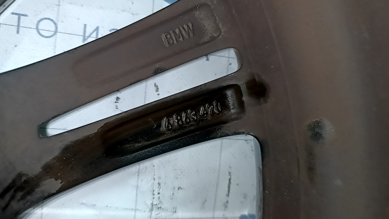 Диск колесный R18 8J ET:30 BMW 5 G30 17-23 серый, бордюрка