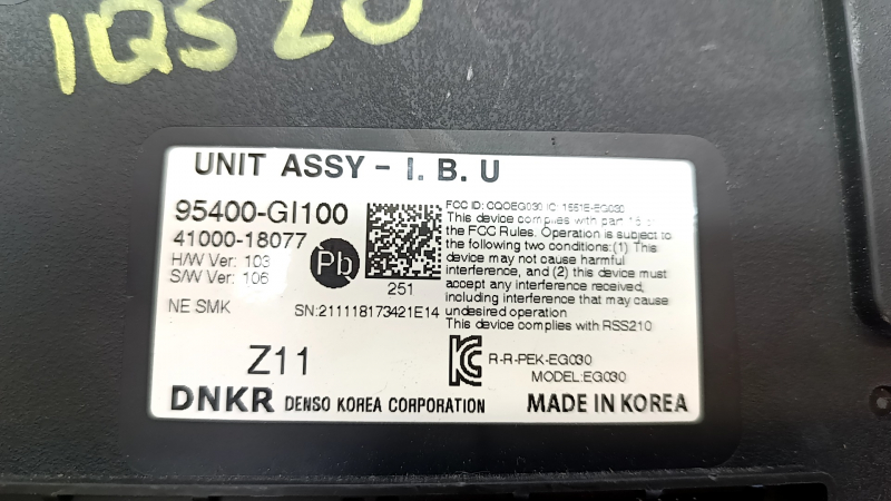 Modul de control al caroseriei BCM Hyundai Ioniq 5 22-25
