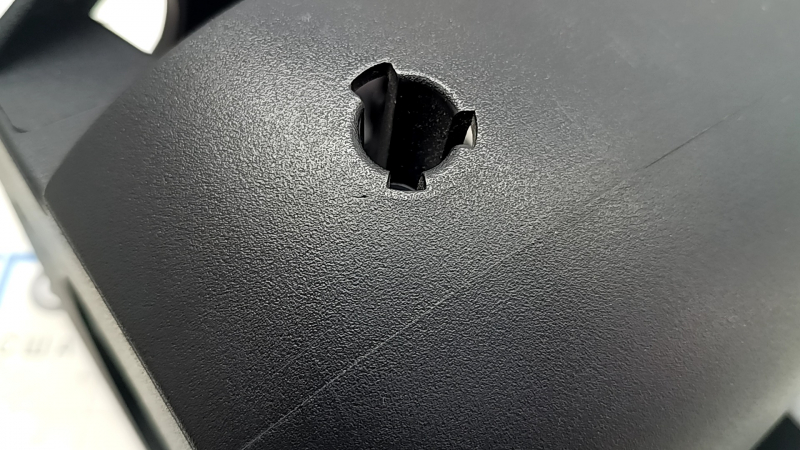 Volan fără perechi de frâne Ford Escape MK3 17-19, cauciuc, negru