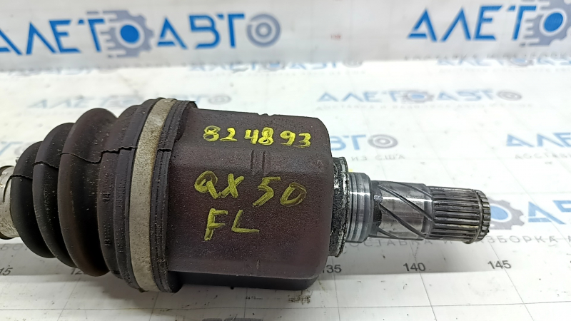 Привод полуось передняя левая Infiniti QX50 19-22 замята резьба