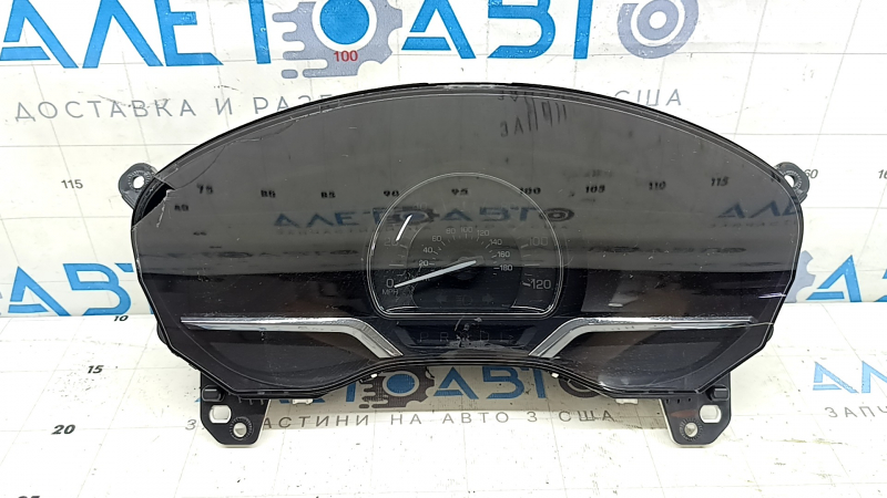Щиток приборов Lincoln MKZ 17-20 hybrid, 126к, царапины, разбито стекло, сколы