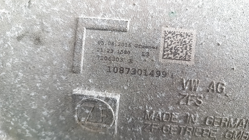 АКПП в сборе Audi Q5 8R 11-17 8ступ 2.0T QCW 106к, с раздаткой