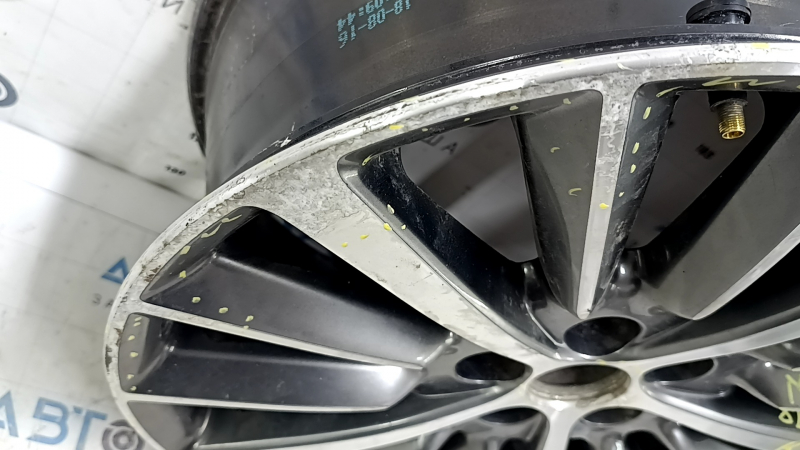 Диск колесный R18x8J Lincoln MKZ 17-20 бордюрка, коррозия
