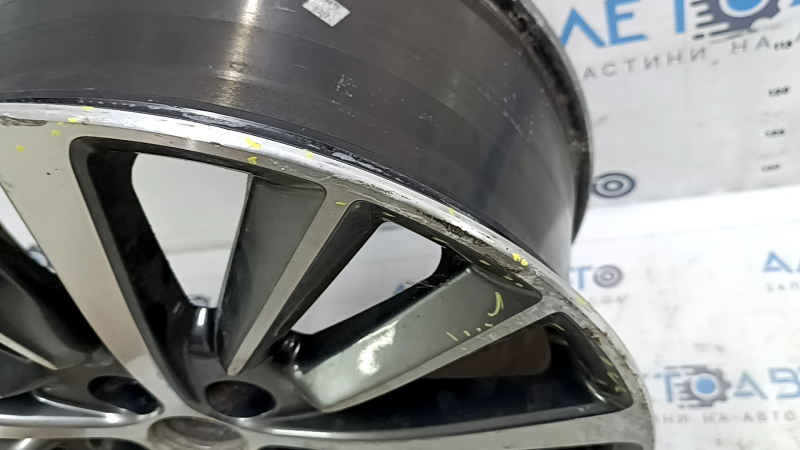 Диск колесный R18x8J Lincoln MKZ 17-20 бордюрка, коррозия
