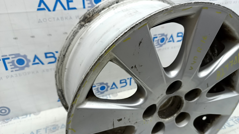 Диск колесный R16 x 6,5J 5x114.3 Toyota Camry v40 бордюрка