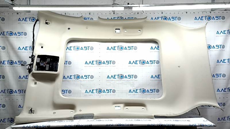 Обшивка потолка Ford Escape MK4 20-22 под панораму, бежевая, под чистку