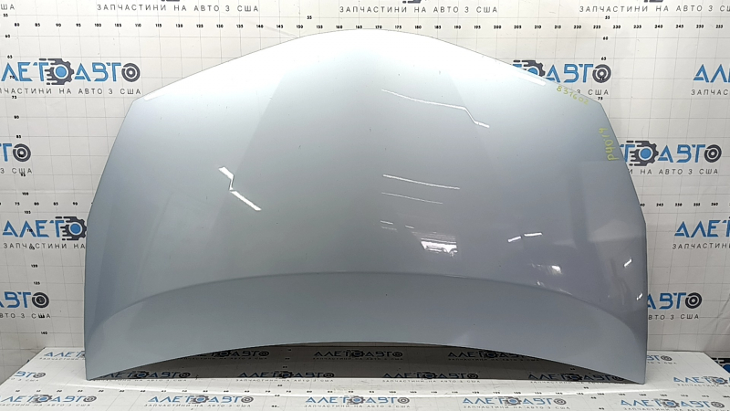 Капот голый Toyota Prius V 12-17 алюминий, голубой 787