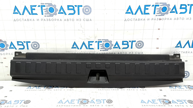Накладка проема багажника Chevrolet Equinox 18-24 черная, царапины