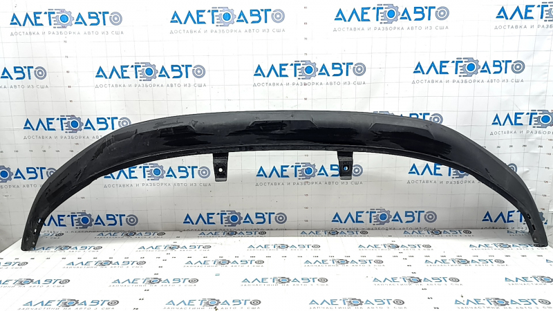 Губа переднего бампера Hyundai Tucson 22-24 структура, царапины, потерта, трещина