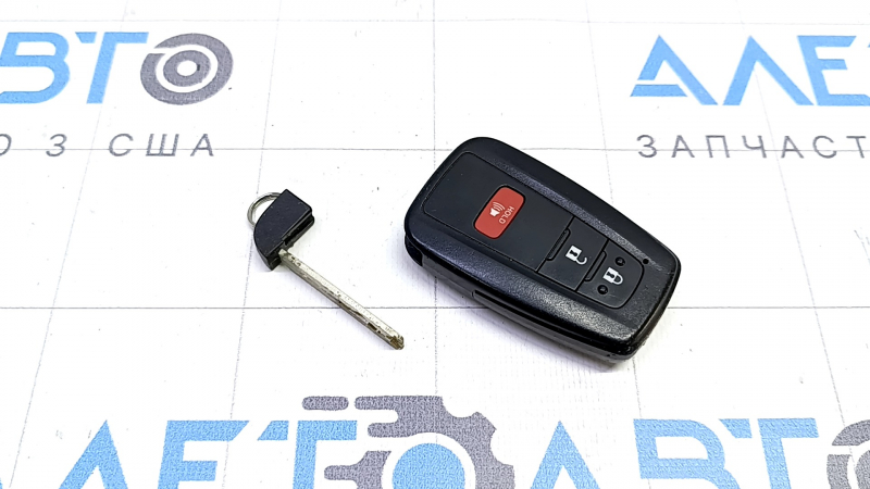 Ключ Toyota Prius 50 16-22 smart 3 кнопки, царапины