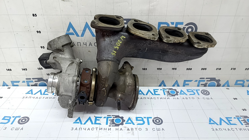 Турбина в сборе с коллектором Mercedes C-class W205 300/350e/350h 15-18 111к