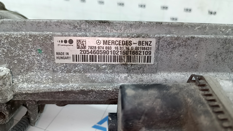 Рейка рулевая Mercedes C-class W205 300/400 15-21 электро, AWD, без рулевых тяг