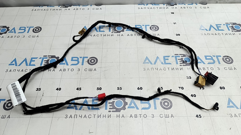 Ornamente ușă spate dreapta Audi E-Tron 19-23 piele neagră fără cortină