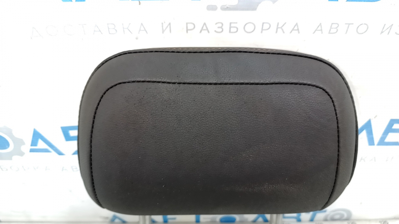Подголовник 2 ряда левый VW Tiguan 22-24 черный, кожа, в копоти