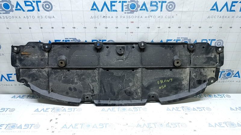 Защита переднего бампера Toyota Prius 50 16-18 надрывы