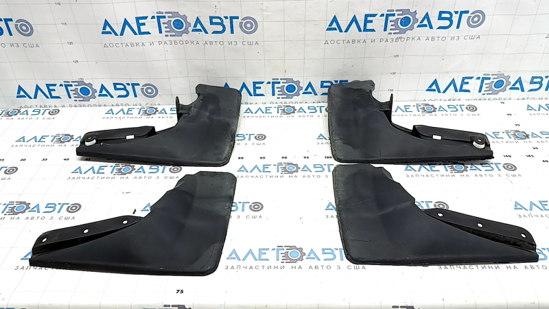 Брызговик 4шт комплект Ford Explorer 20-24 WeatherTeach, черные, царапины, потерты