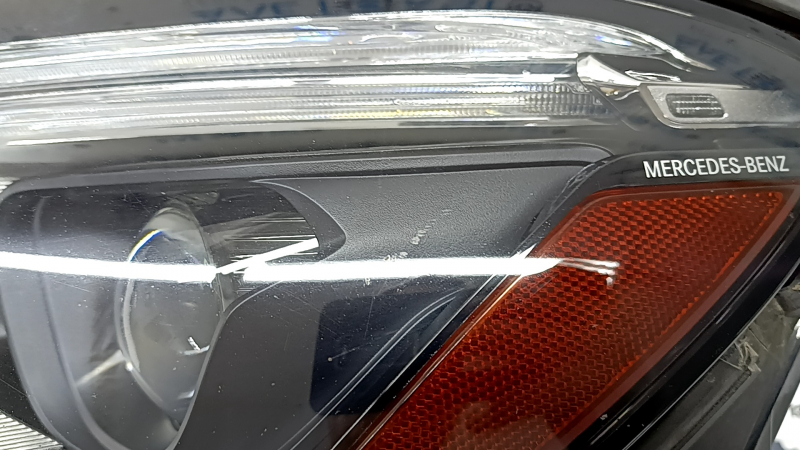 Фара передняя левая в сборе Mercedes W167 GLE 350 450 20-23 LED с уплотнителем, царапины