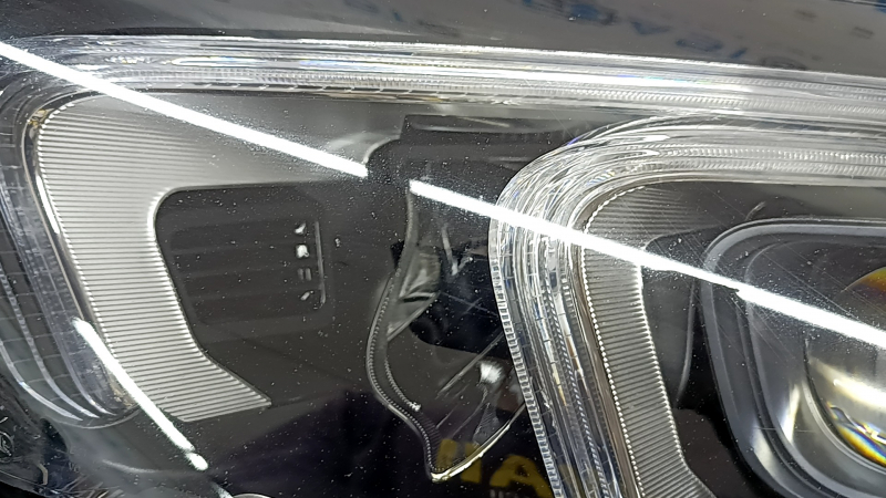 Фара передняя левая в сборе Mercedes W167 GLE 350 450 20-23 LED с уплотнителем, царапины