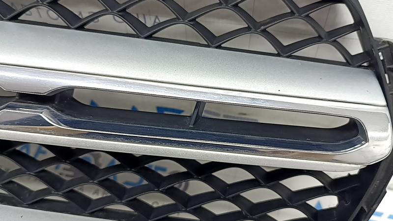 Решетка радиатора в сборе grill Mercedes W167 GLE 350 450 20-23 под радар, с эмблемой, песок
