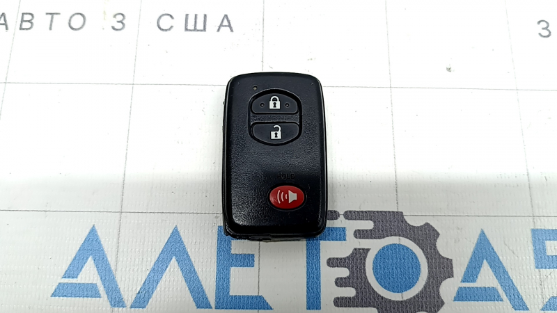 Ключ Toyota Prius 30 12-15 smart key 3 кнопки, без жало, тычки