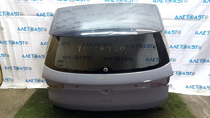 Дверь багажника голая со стеклом Volkswagen ID.4 21-22 серый LA7C