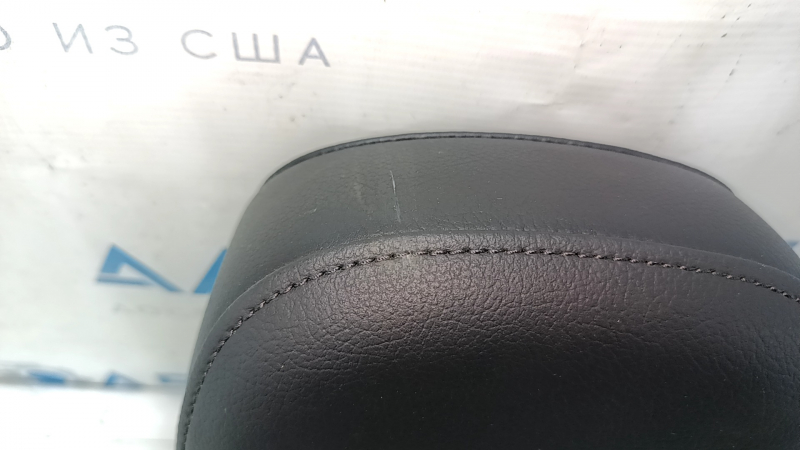 Подголовник 2 ряда правый Audi Q5 80A 18-20 кожа, черный, царапина