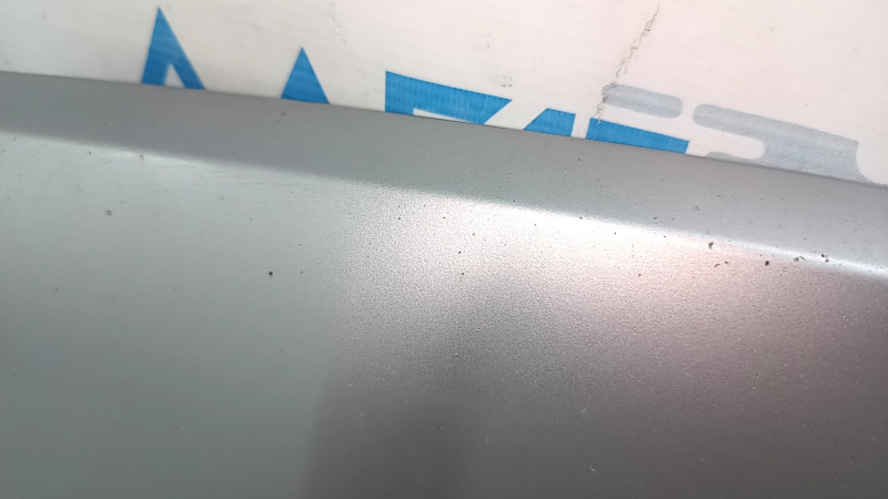 Накладка губы переднего бампера Audi Q5 80A 18-20 серая, царапины, песок