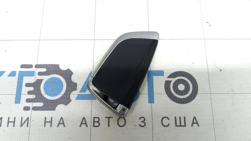 Ключ smart BMW X5 F15 14-18 4 кнопки, тип 2, тычки, потерт, полез хром