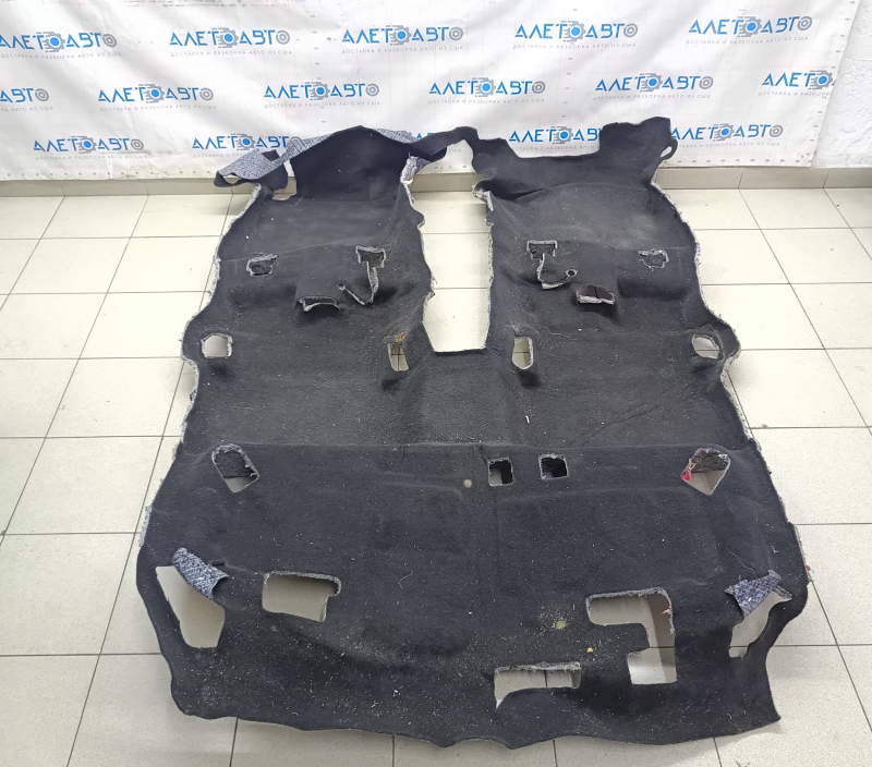 Покрытие пола Ford Bronco Sport 21-26 ткань черная, под химчистку