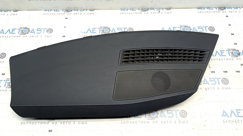Накладка передней панели верхняя Volkswagen ID.4 21-23 черная