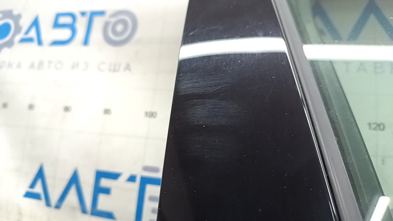 Дверь в сборе передняя правая Jeep Compass 17-26 keyless, синий PBJ, тычки, царапины