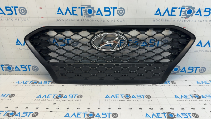 Решетка радиатора grill Hyundai Kona 18-21 1.6, 2.0