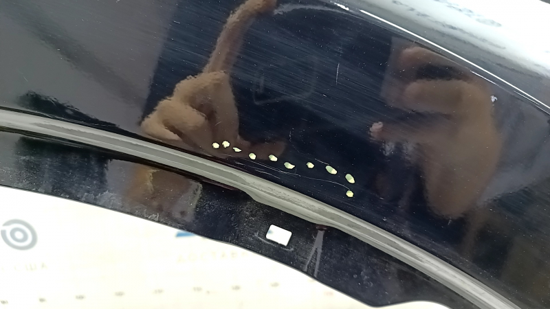 Крыло переднее правое Honda CRV 23-26 черный NH731P, царапины