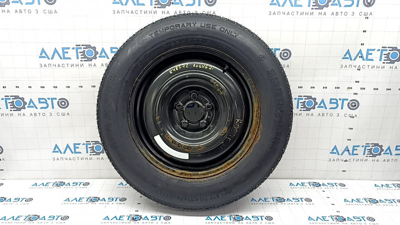 Запасное колесо докатка Nissan Rogue 21-26 R17 165/90 ржавый диск