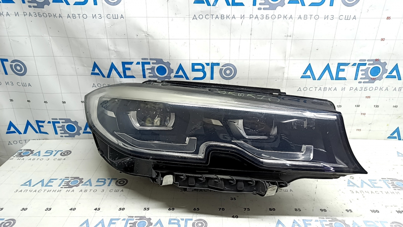 Фара передняя правая в сборе BMW 3 G20 19-22 LED адаптив, полез лак