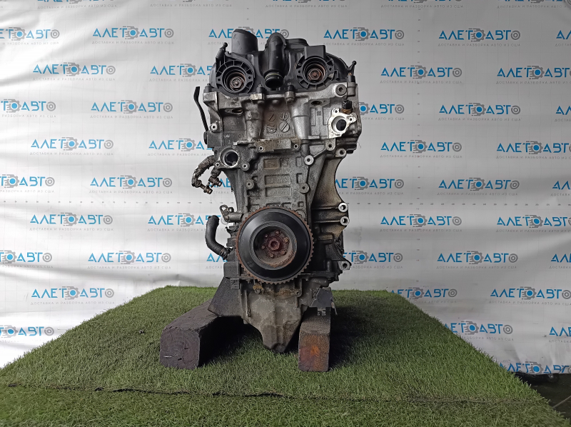 Двигатель BMW X5 F15 16-18 2.0T plug-in N20B20A обгорел, пробит блок, на запчасти