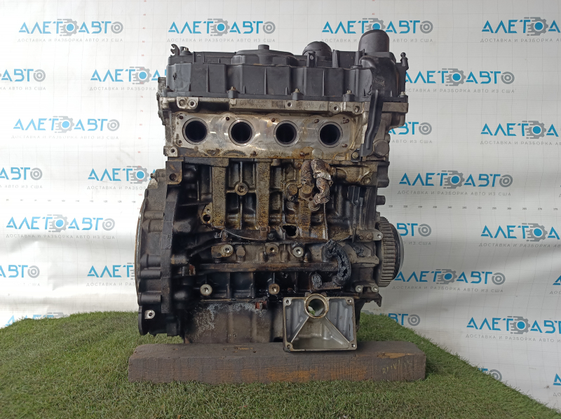 Двигатель BMW X5 F15 16-18 2.0T plug-in N20B20A обгорел, пробит блок, на запчасти