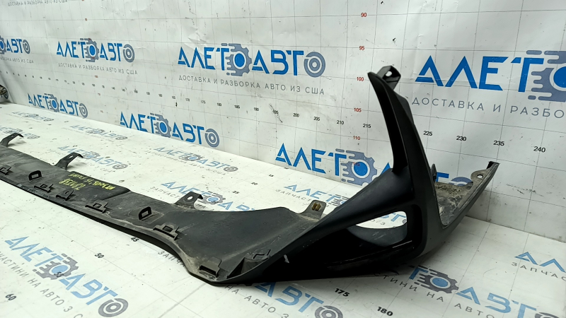 Губа переднего бампера Lexus NX200t NX300h 15-17 base, структура, потертости